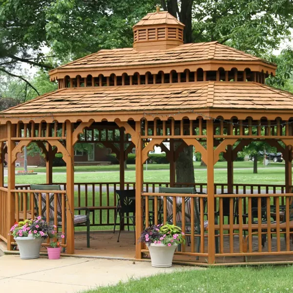 Illinois Presbyterian Home Communities - Fair Hills Residence, gazebo - Springfield IL