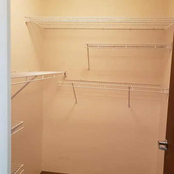 Illinois Presbyterian Home Communities - Fair Hills Residence, resident walk-in closet - Springfield IL