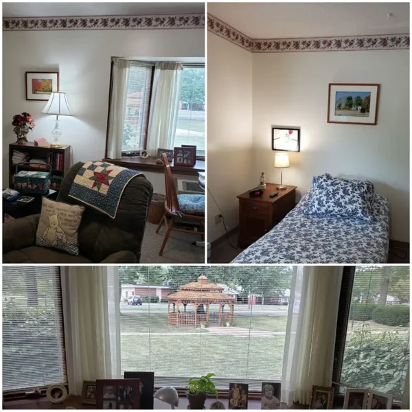 Illinois Presbyterian Home Communities - Fair Hills Residence, resident room - Springfield IL